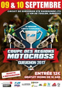 Motocross coupe de région 2017 (Gueugnon)
