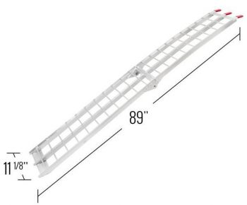 TOP 5 des meilleures rampes de chargement Dirt Bike 2022 Black Widow-Three mesures de la rampe de vélo de saleté pliante