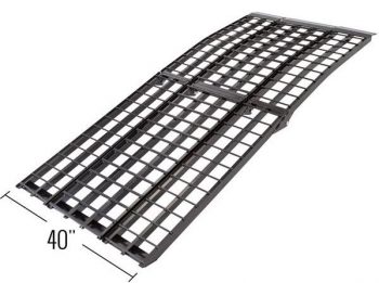 TOP 5 des meilleures rampes de chargement Dirt Bike 2022 Black Widow quatre faisceaux - largeur de rampe de moto extra-large